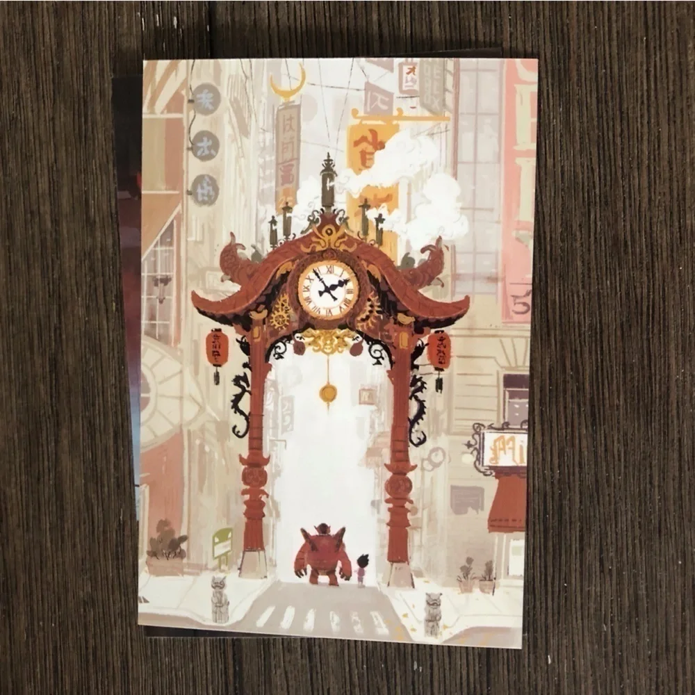 Disney Movie Postcards: Big Hero 6, 5 pack.